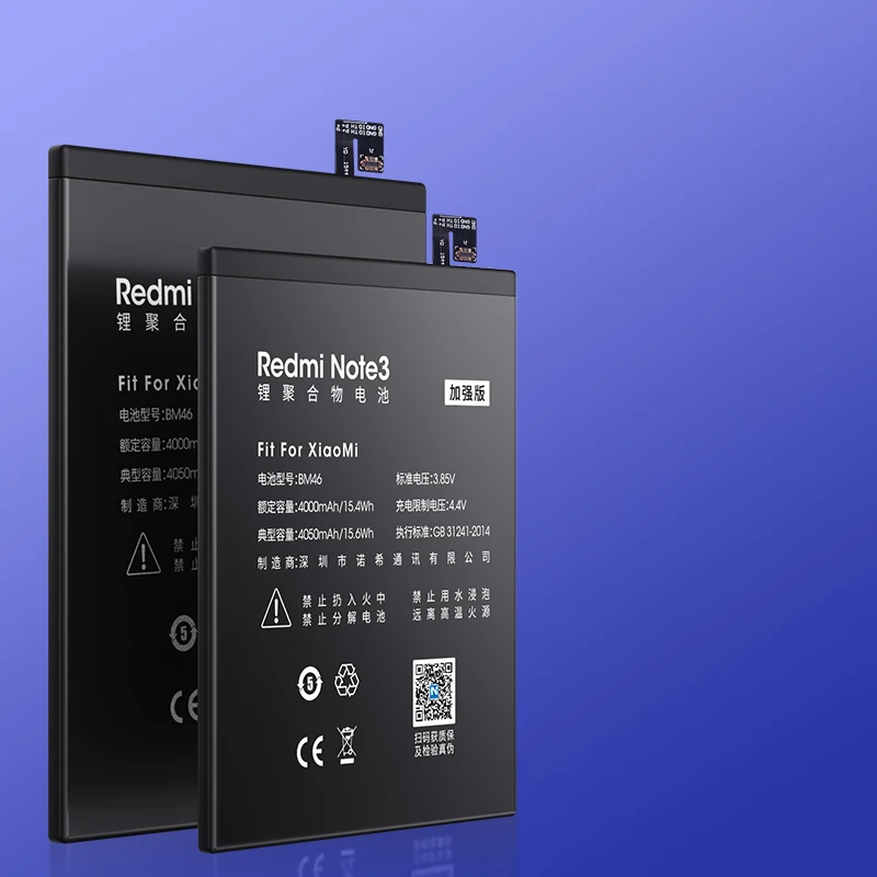 Аккумулятор Nohon для телефона Xiaomi Redmi Note 3 4 4X BM46 BM47 BN31 BN43 BN41 BM22 5 8 9 SE BM51 BM3D BM3L BM3M BM4F BM3E |