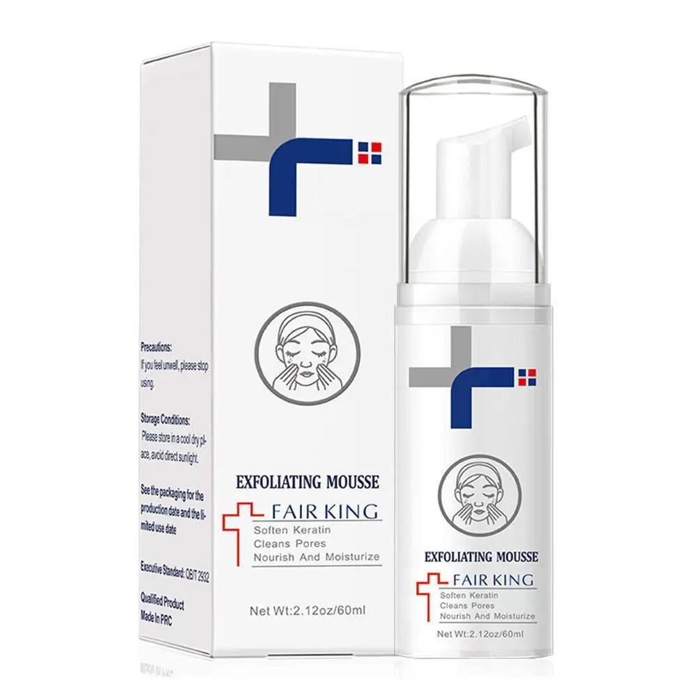 

Exfoliating Mousse Peeling Gel Face Scrub Deep Remove Moisturizing Skin Smooth Cleaning Exfoliator All Types Cream Skin F0S6