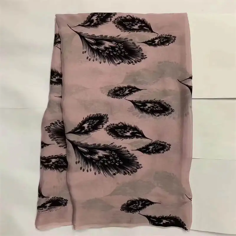 

CQY/африканская кружевная ткань с принтом 2022, высококачественный принт, тюль, шелк, шифоновая ткань с камнями для модных женщин, ткань (0513