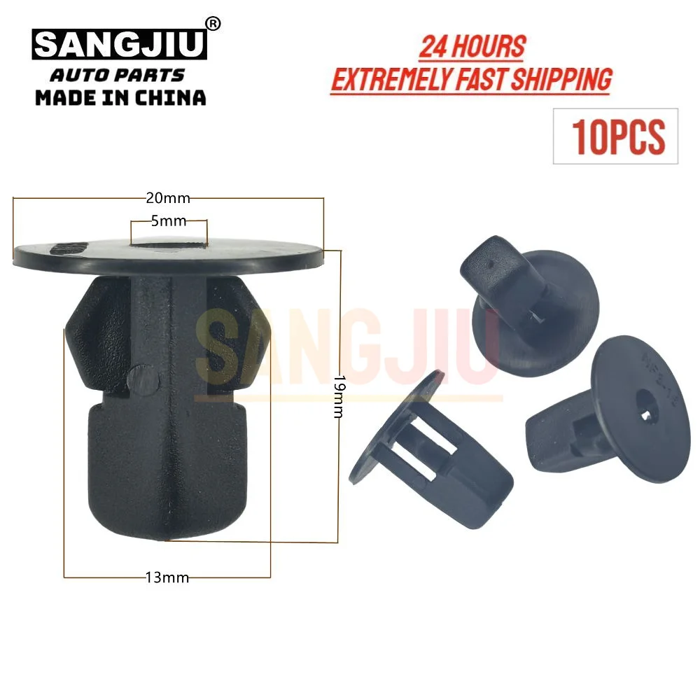 

Винтовая втулка для крыла и крыла 90189-06065, 10 шт., совместима с Toyota Camry и RAV4 1999-95