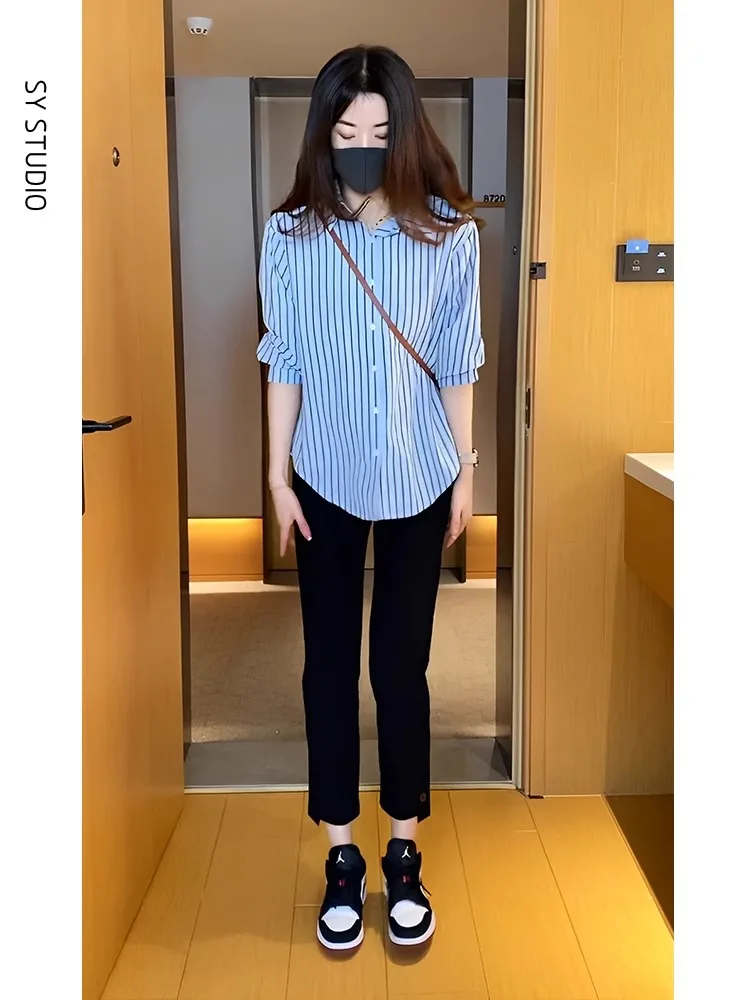 Комплект повседневной одежды в стиле соляной системы корейские универсальные