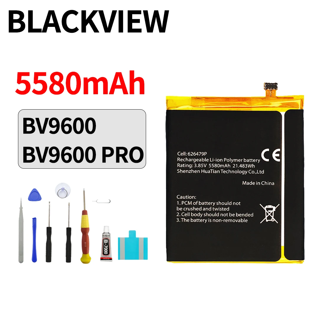 

100% Оригинальный аккумулятор BLACKVIEW BV9600 для BLACKVIEW BV9600 BV9600Pro аккумулятор 5580 мАч высококачественные сменные батареи для телефона