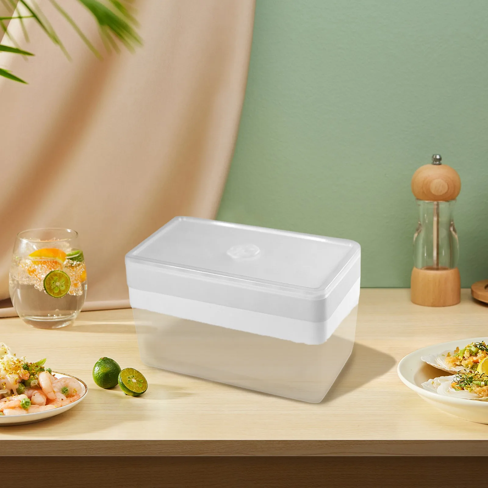 

Большая емкость для льда, коробка для льда, зеркальная коробка для льда, пресс для льда, коробка для хранения льда