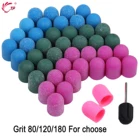 50 шт. 80 #120 #180 шлифовальная лента для ногтей, резак для маникюра, набор для строительной ленты для педикюра, резак для ногтей