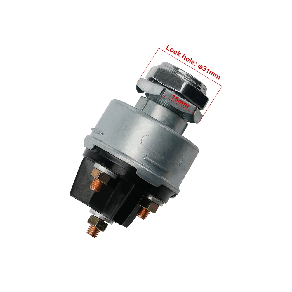 Переключатель зажигания с ключом 4 положения универсальный переключатель ключа