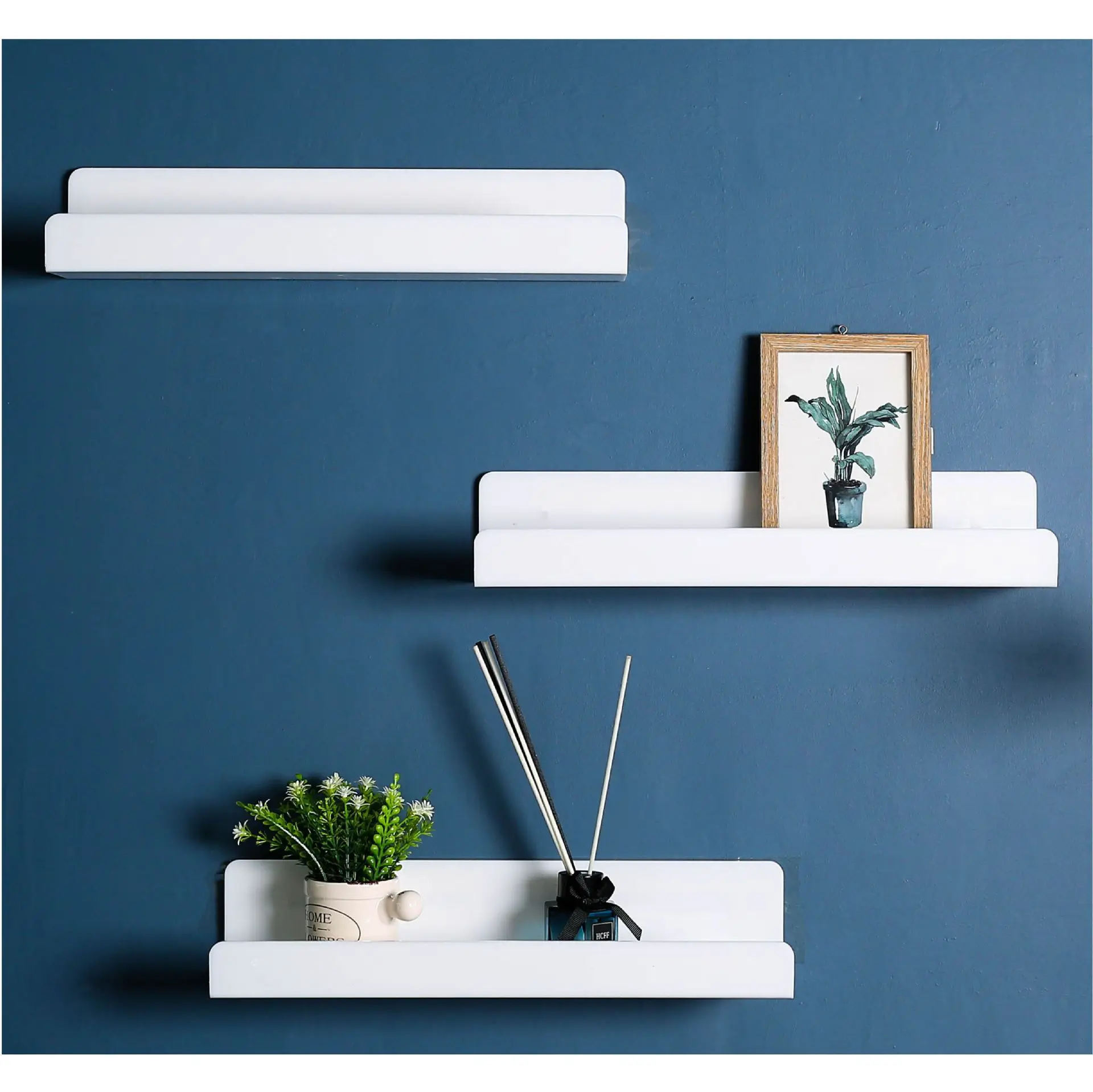 

2/4PCS Acrylic Floating Shelf Hanging Shelves for Storage Rack,Wall Mounted Shelves for Funko pop,Toy,Record,Vinyl,Picture,Book
