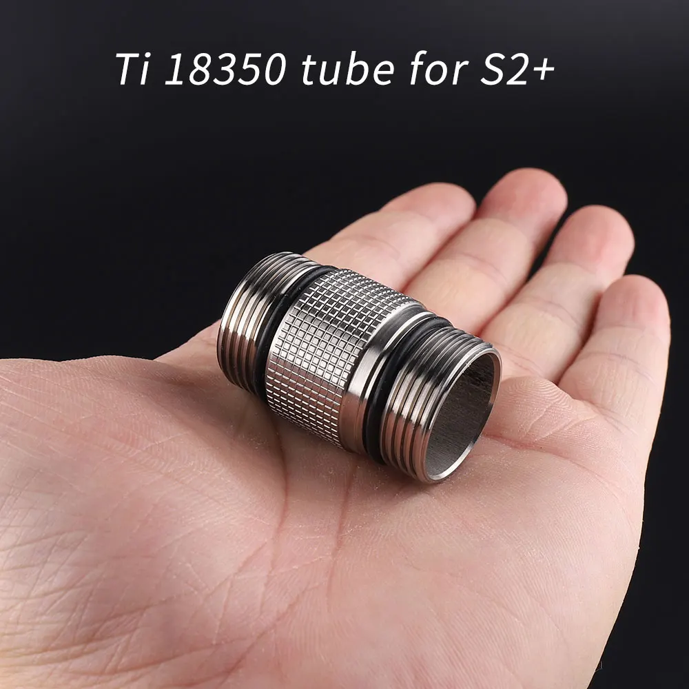 

Титановая трубка 18350 для фонарика Convoy S2 Plus