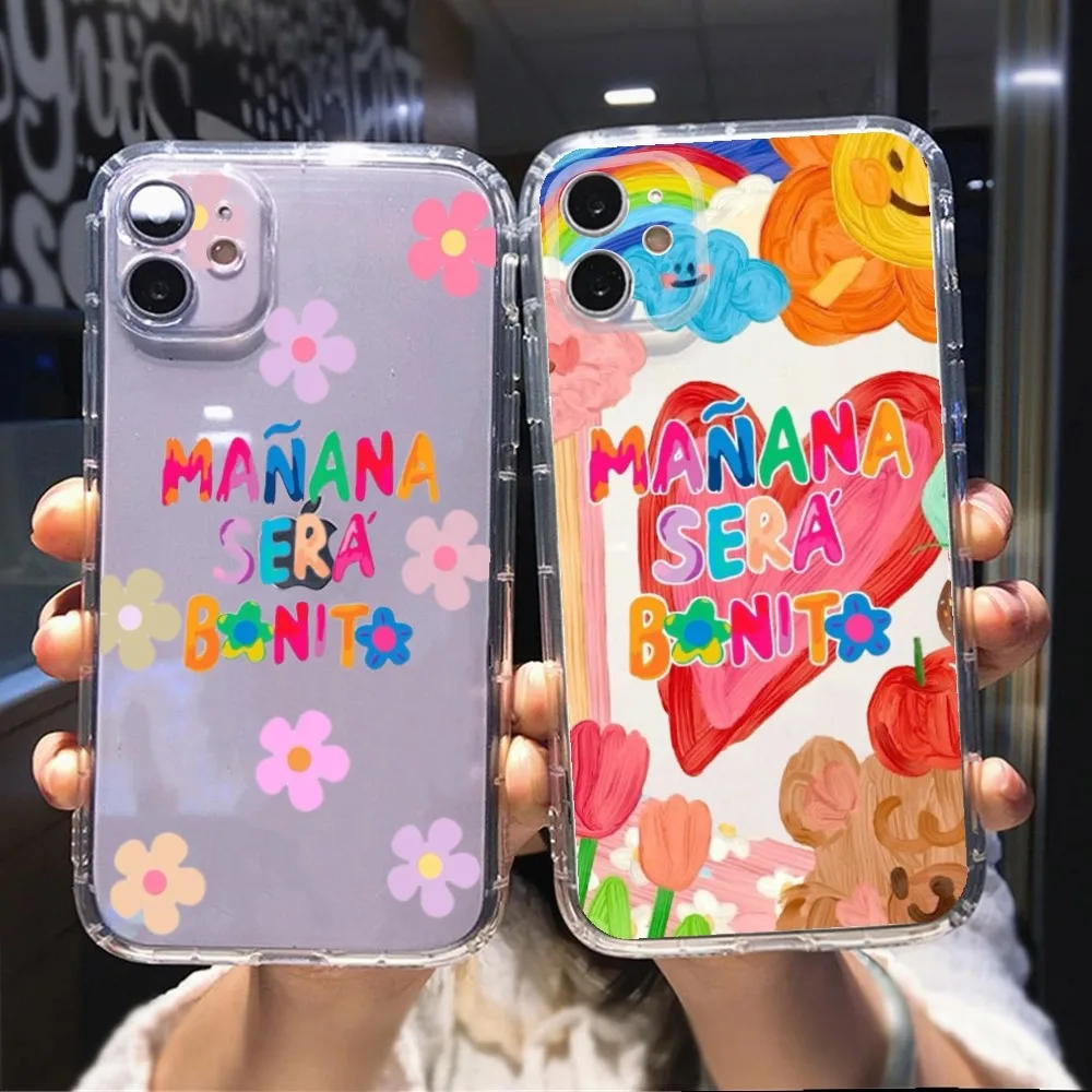 Karol G Manana Phone Case For TECNO CAMON 30 20 POVA 6 5 SPARK 10 Infinix Smart 8 7 Note Hot 40 30i 20i Pro 5G Transparent Cover