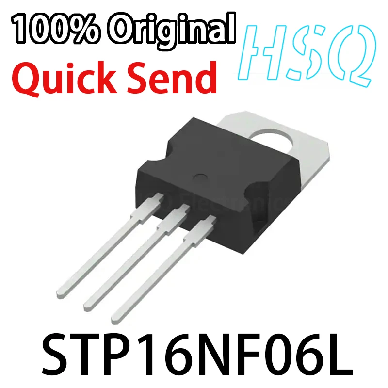 

STP16NF06L P16NF06L TO-220 MOS FET Original Spot