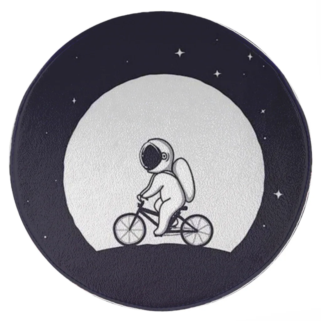 

Astronaut-modern High-grade Round Large Area Carpet Home Living Room Coffee Table Non-slip Rug Persian Luxury Bedroom Carpets