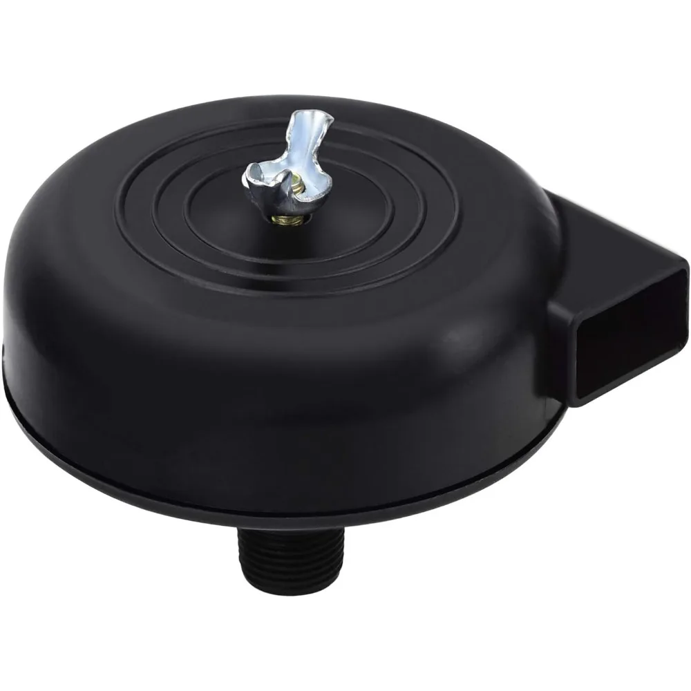 Глушитель фильтра воздушного компрессора с резьбой внешняя резьба 3/8PT черный 16