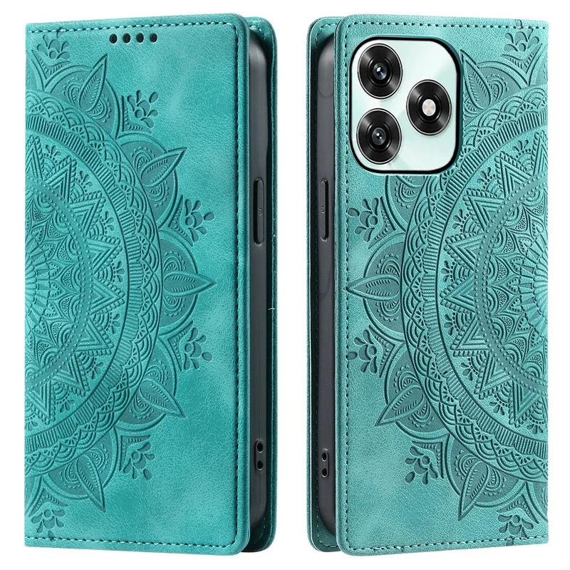Фото Чехол Pop For Honor X5C Plus, кожаный чехол-мандала для Honor X5C Plus NLA-LX1, чехол HonorX5C X 5C, магнитный флип-чехол Fun №2