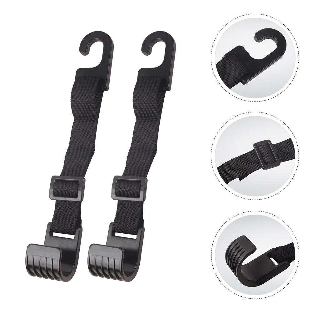 

2pcs Headrest Hooks for Car Car Storage Hook Multi-fucntional Hooks Car Headrest Hooks Car Headrest Hook