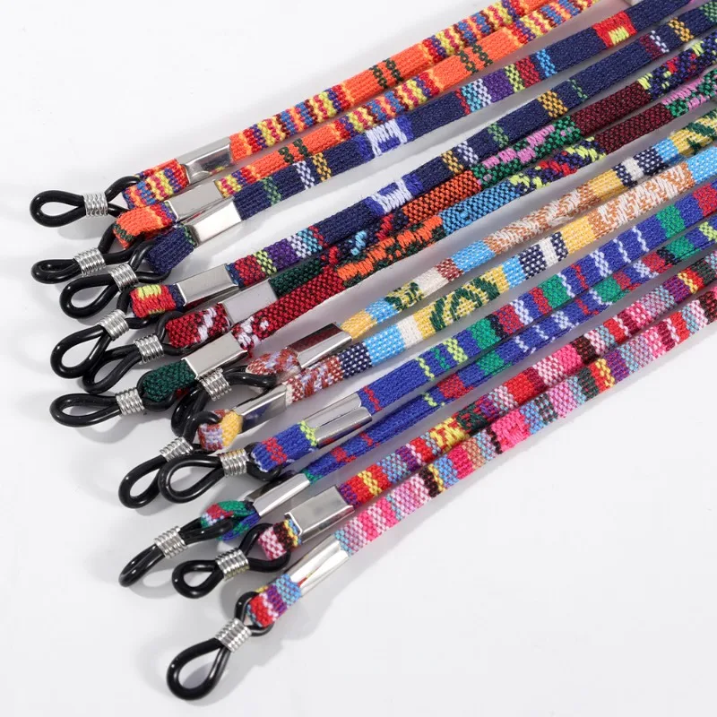 Богемные очки искусственные из полиэстера и хлопка веревка для очков ремешки