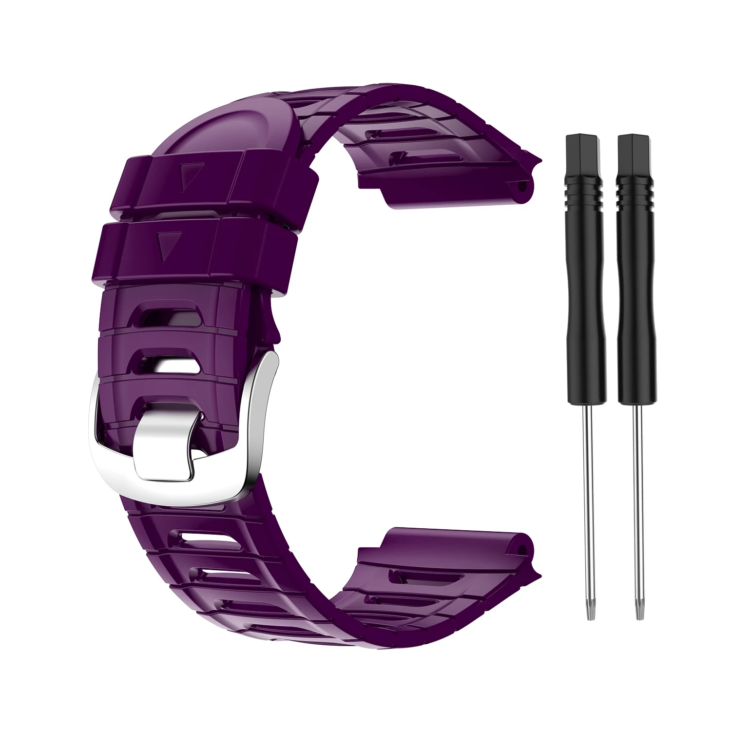 

Watch Band Silicone Watch Band Strap Replacement for Garmin Forerunner 920XT Wristband Dark Purple