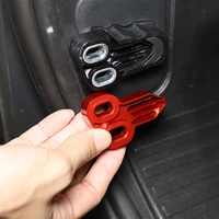 for land rover defender 90 110 2020 2021 2022 car styling aluminum alloy red car tailgate lock cover car accessories