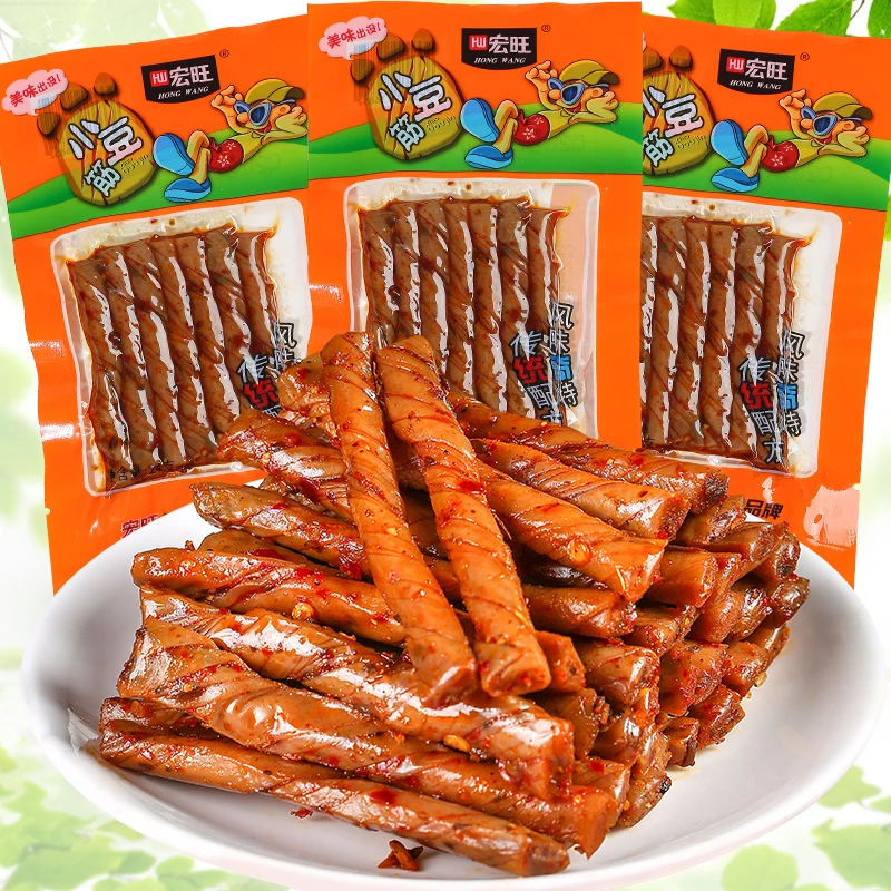 

Hongwang Adzuki Bean Tendon Childhood Spicy Stick Small Package Spicy Tofu Skin