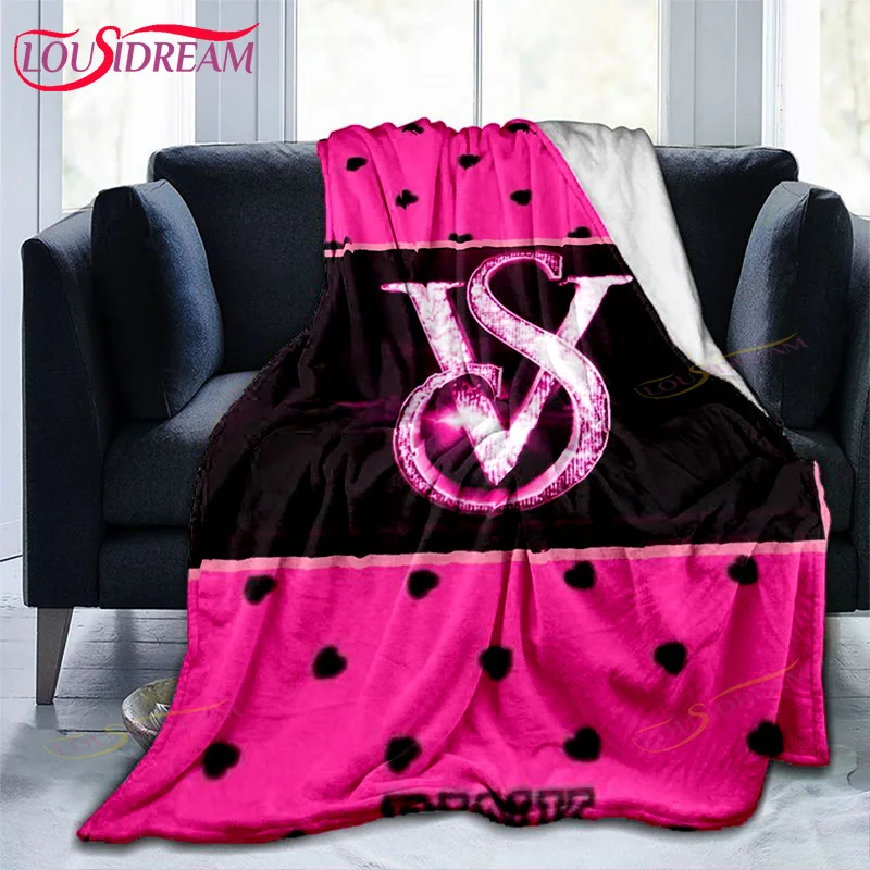 Роскошное розовое одеяло VV-Victorias S-Secrets мягкое удобное постельное белье