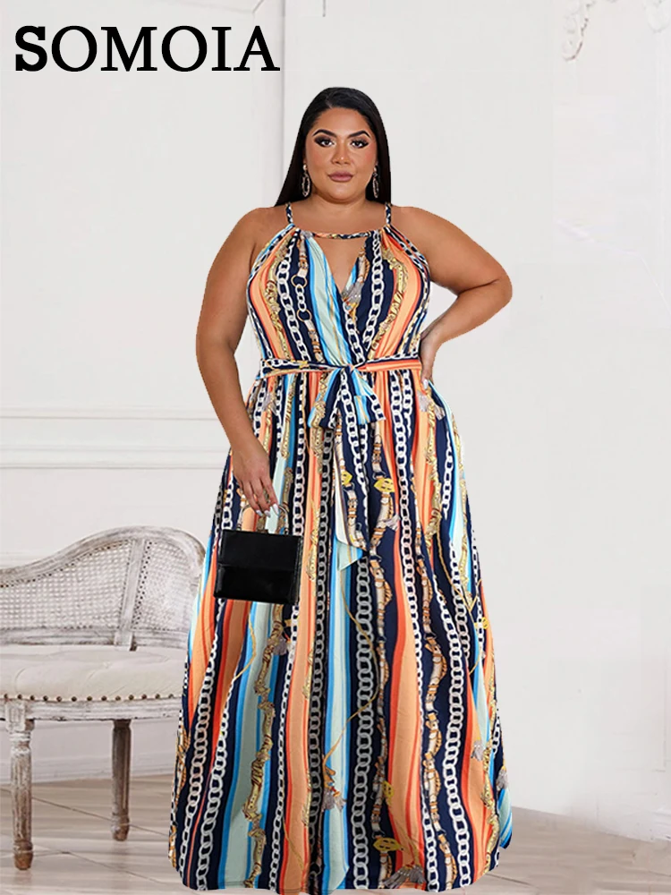 

Женское платье-макси с открытой спиной, на бретелях