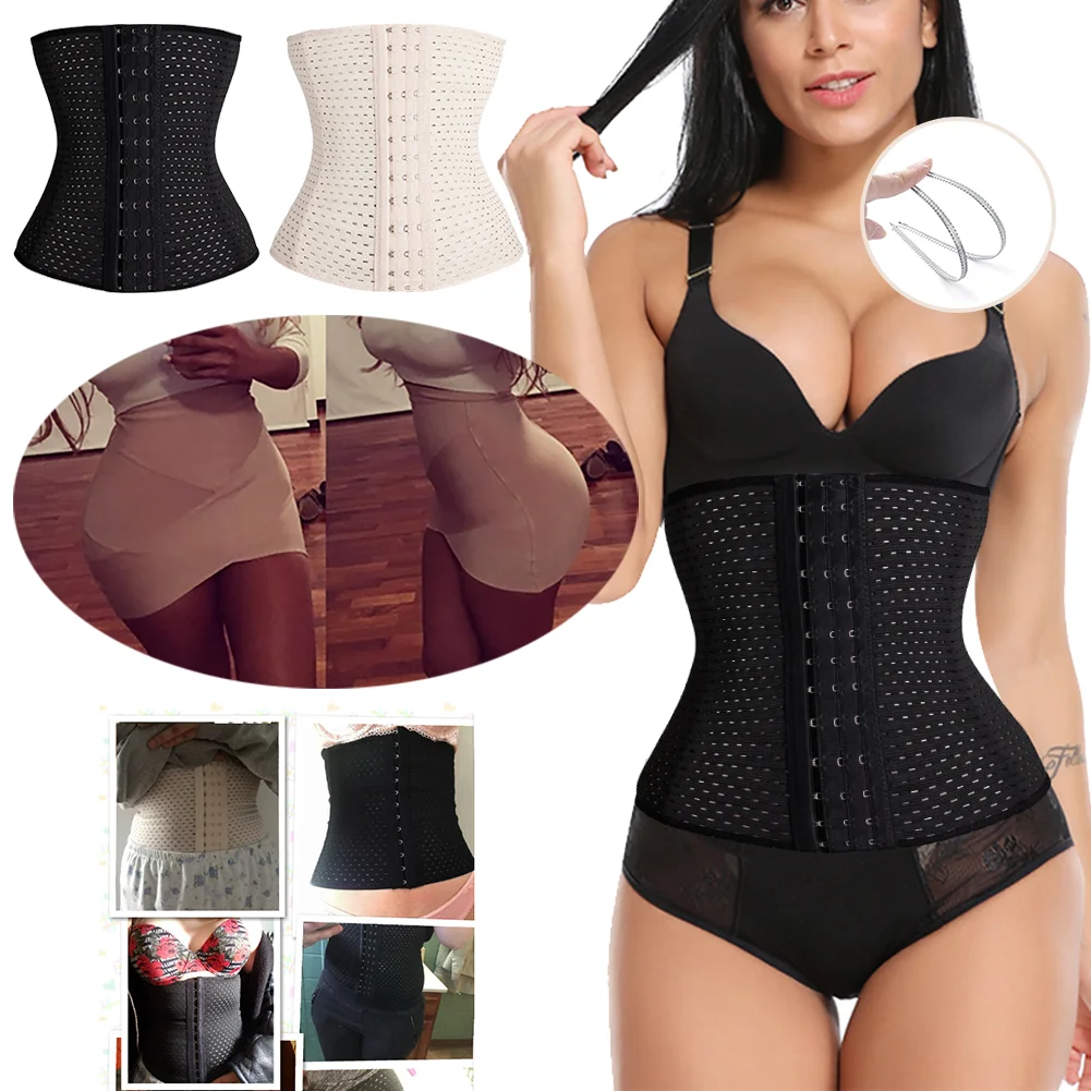 

WEICHENS Women Tummy Control Corsets Slimming Waist Trainer Plus Size Belts Body Shaper Underbust Workout Shapewear Yoga Girdle