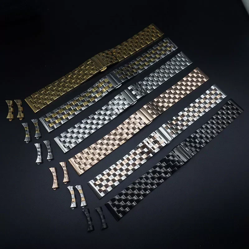 Ремешок из нержавеющей стали для часов металлический браслет премиум класса с