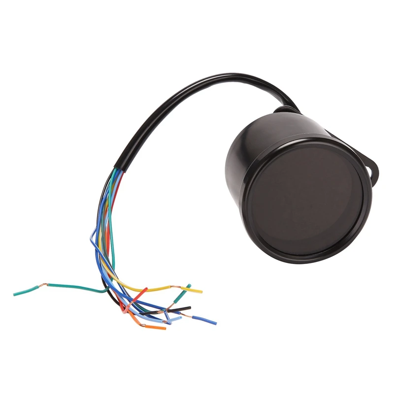 

3X Универсальный мотоциклетный счетчик спидометр цифровой одометр круглый счетчик скорости для Honda Yamaha, черный