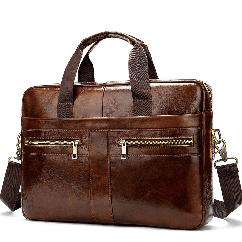 

Business Briefcase Office Laptop Luxury for Handbags Bag Shoulder Bag Leather Men Designer Men Bag Executive