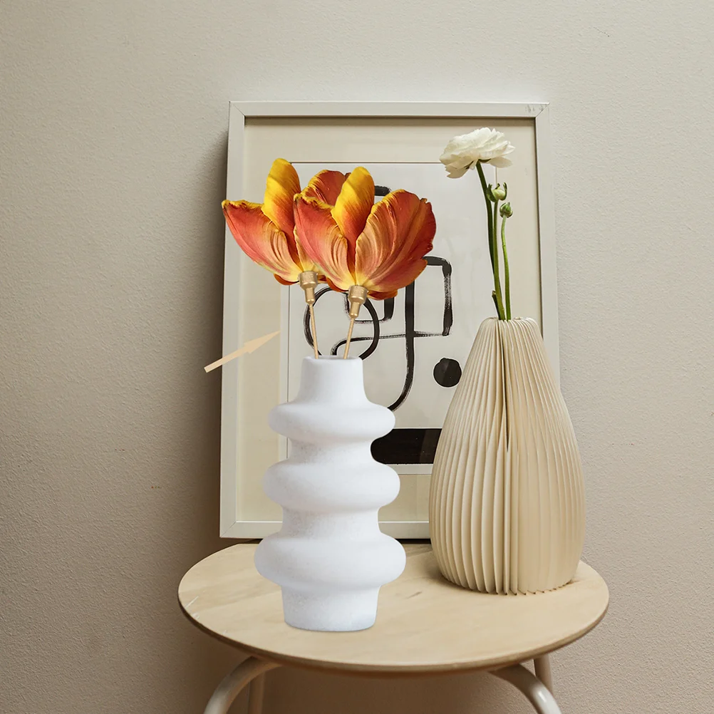 

10 Pcs Artificial Plants Indoor Multi-use Floral Stems Rose Flower Handmade Material Plastic Flowers