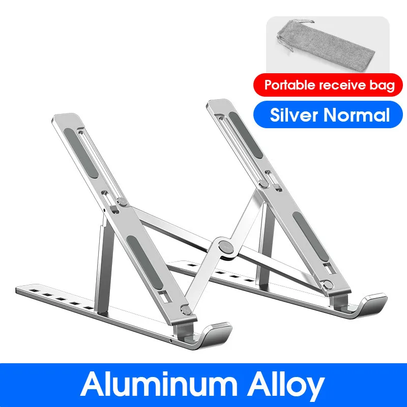 

N3 Portable Laptop Stand Aluminium Foldable notebook Stand Compatible with 10 to 15.6 Inches Laptops For Macbook Lenovo DELL