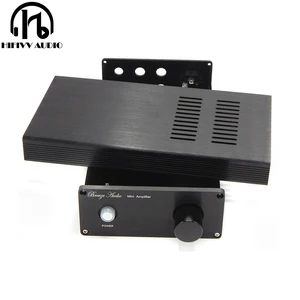 LM1875 LM3875 Audio Amplifiers Small Aluminum Chassis Case Shell 1306A W131mm H55mm D249mm