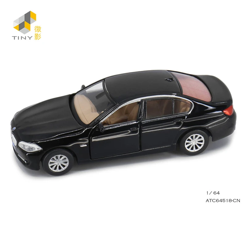 

Крошечная модель автомобиля 1:64 5 Series F10 Black LHD
