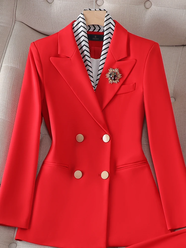 

Autumn Women Small Suit Lady Jacket Casual Coat Clothing Korean Women's Academy Suit Blazer Top 1piece (Without accessories)