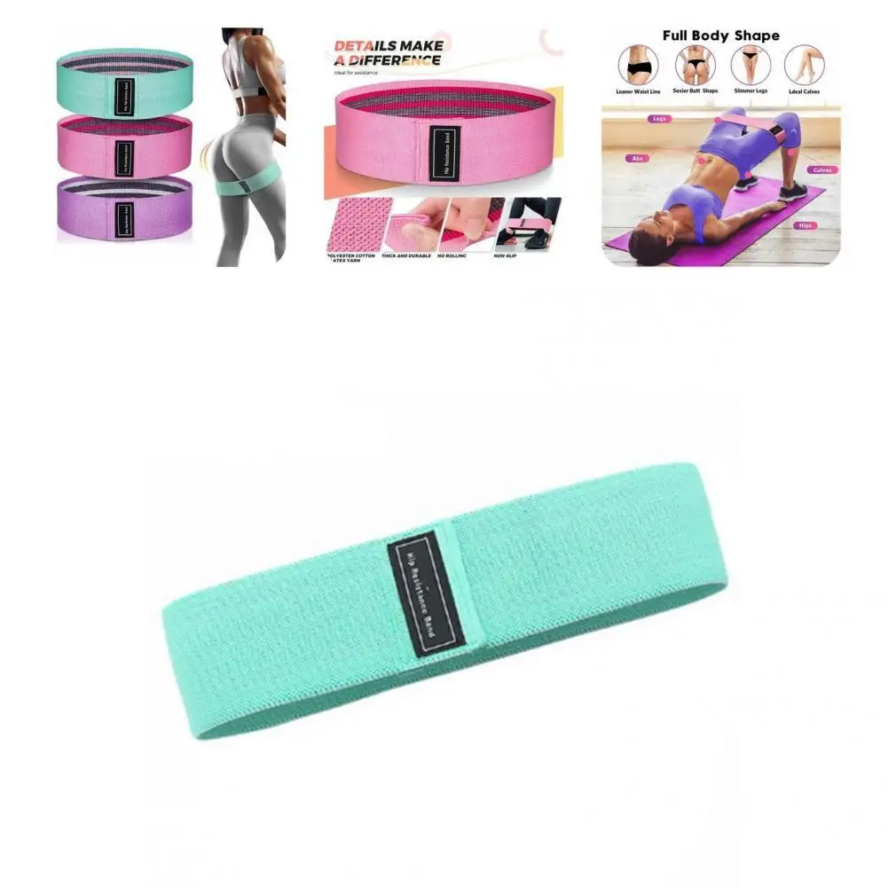 

Non-twist Minimalistic Beautiful Buttocks Elastic Circle Band for Household