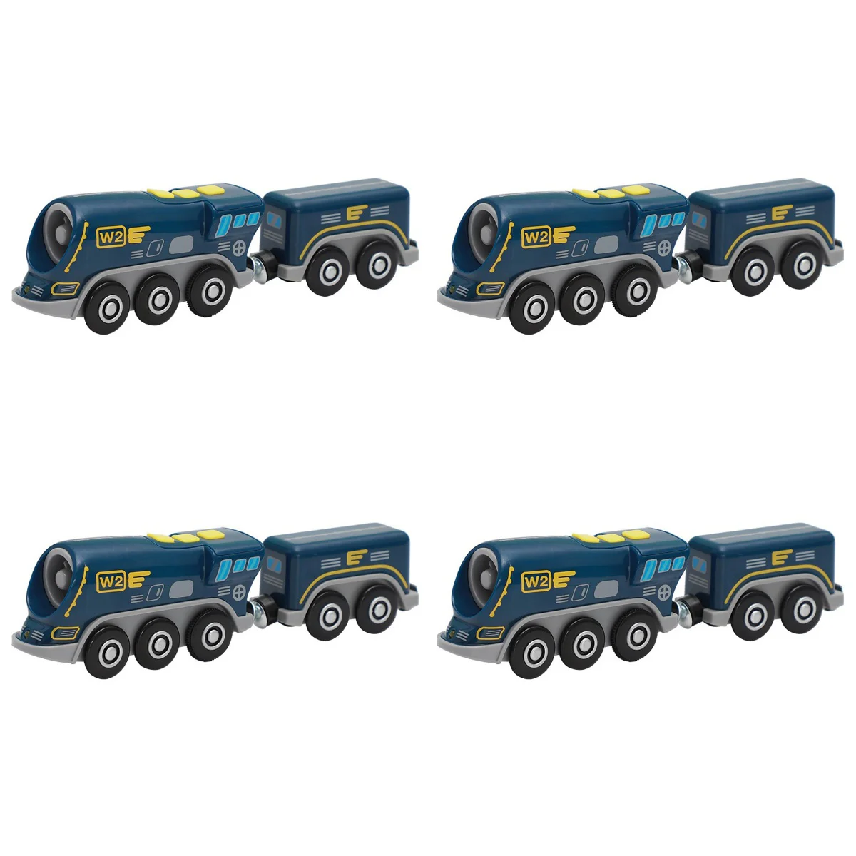 

4pcs Baby Car Toys Toy Operated Auto Children Train Plaything Toy