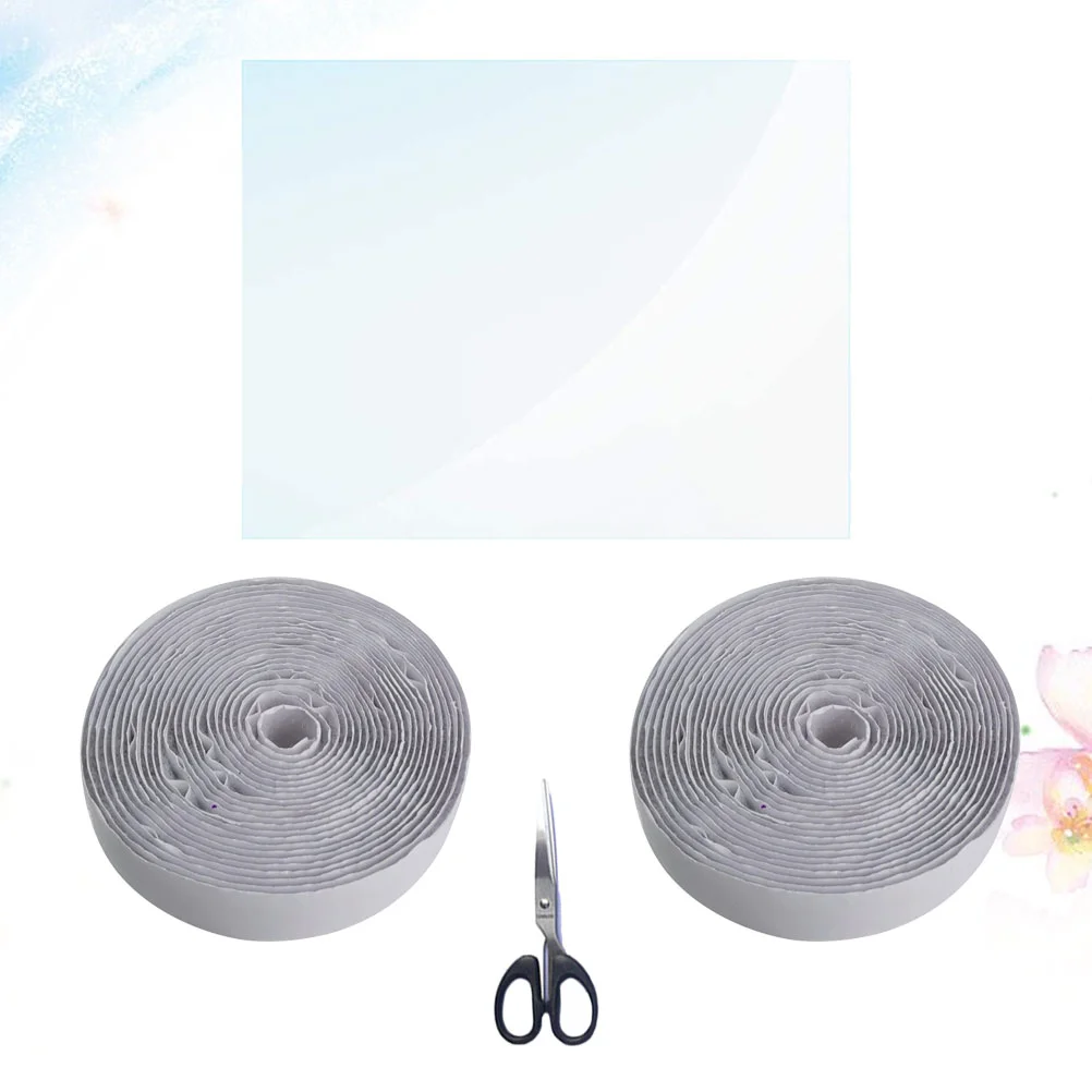 

4Pcs Droplet Isolating Film Car Curtain Car Accessories Transparent Film Film for Vehicle