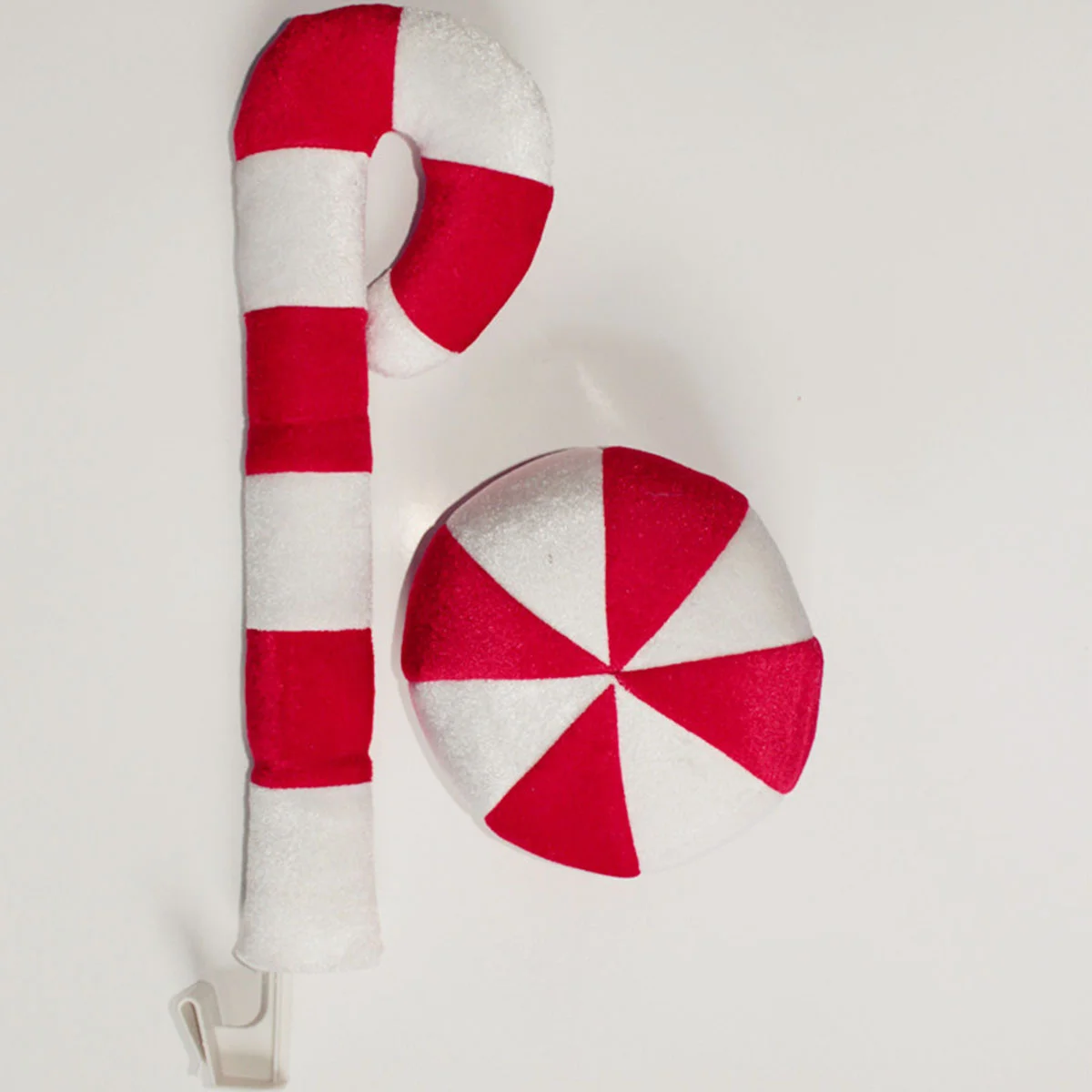 

Car Reindeer Antlers and Nose: Christmas for Car Candy Cane Design Rudolf Reindeer Auto Holiday Accessories for Car Suv Truck