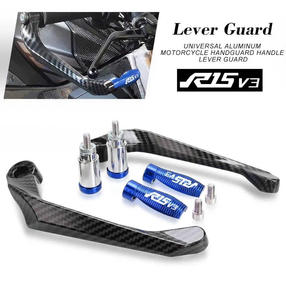 

YZF-R15 Motorcycle 7/8 22mm Brake Clutch Levers Guard Protector FOR YAMAHA YZFR15 R15 V3 R15V3 2019-2023 2020 2019 2018 2022