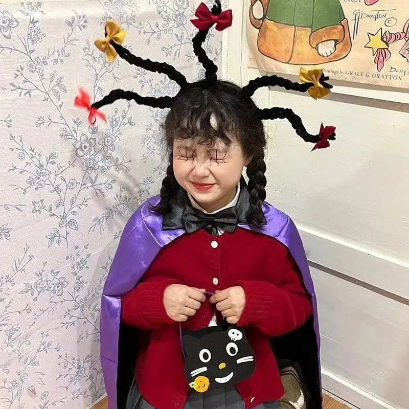 Мультфильм Мона бант вампира палочка для волос повязка на голову реквизит