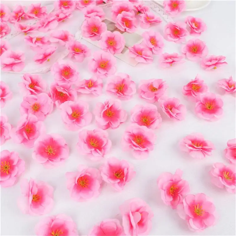 

Artificial Petals Wedding Party Flowers 100 Rose Petals Simulation Colored Romantic Warm Silk Romantic Peach Simulated Petals