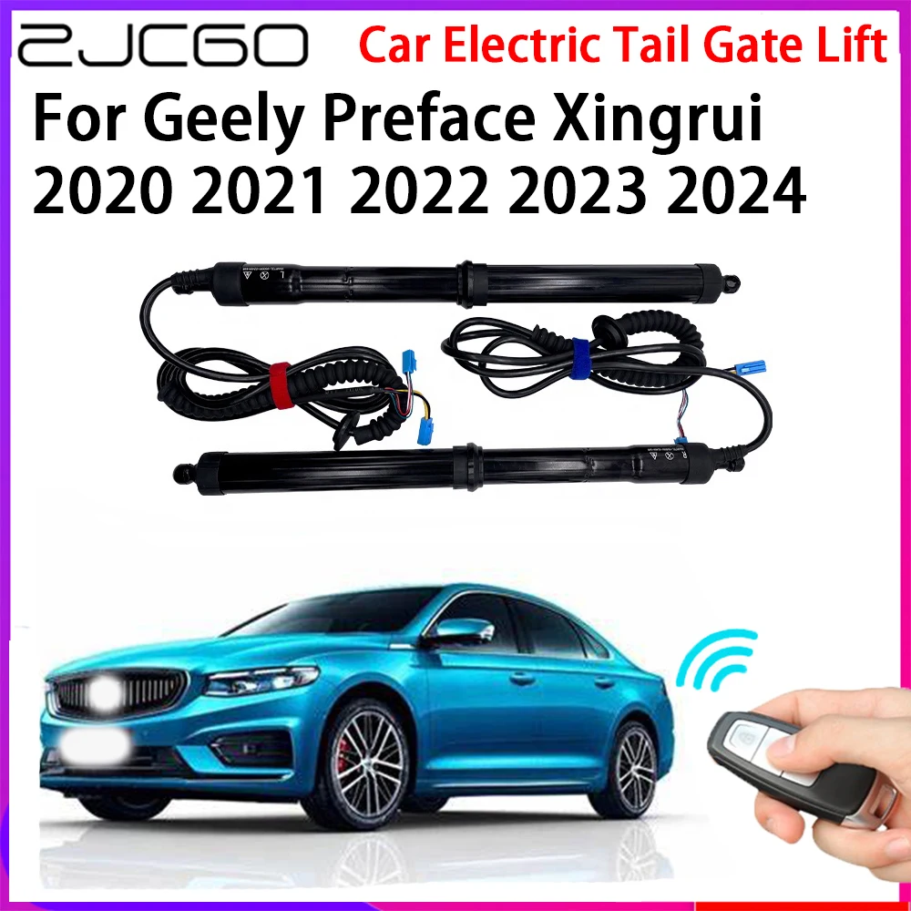 

ZJCGO Car Automatic Tailgate Lifters Electric Tail Gate Lift Assisting System for Geely Preface Xingrui 2020 2021 2022 2023 2024