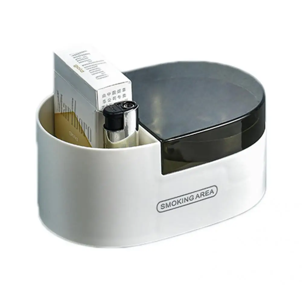 

Convenient Ash Tray Detachable 3 Colors ABS Punch-free Ash Tray Long Lasting Smoke Holder for Bathroom