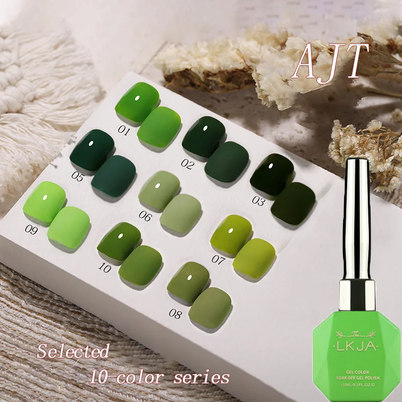 

1Pc Gel Nail Polish Color Soak Off UV LED Nails Gel Varnish Lacquer Long Lasting Easy Apply Gels Nail Art Supply 15ml