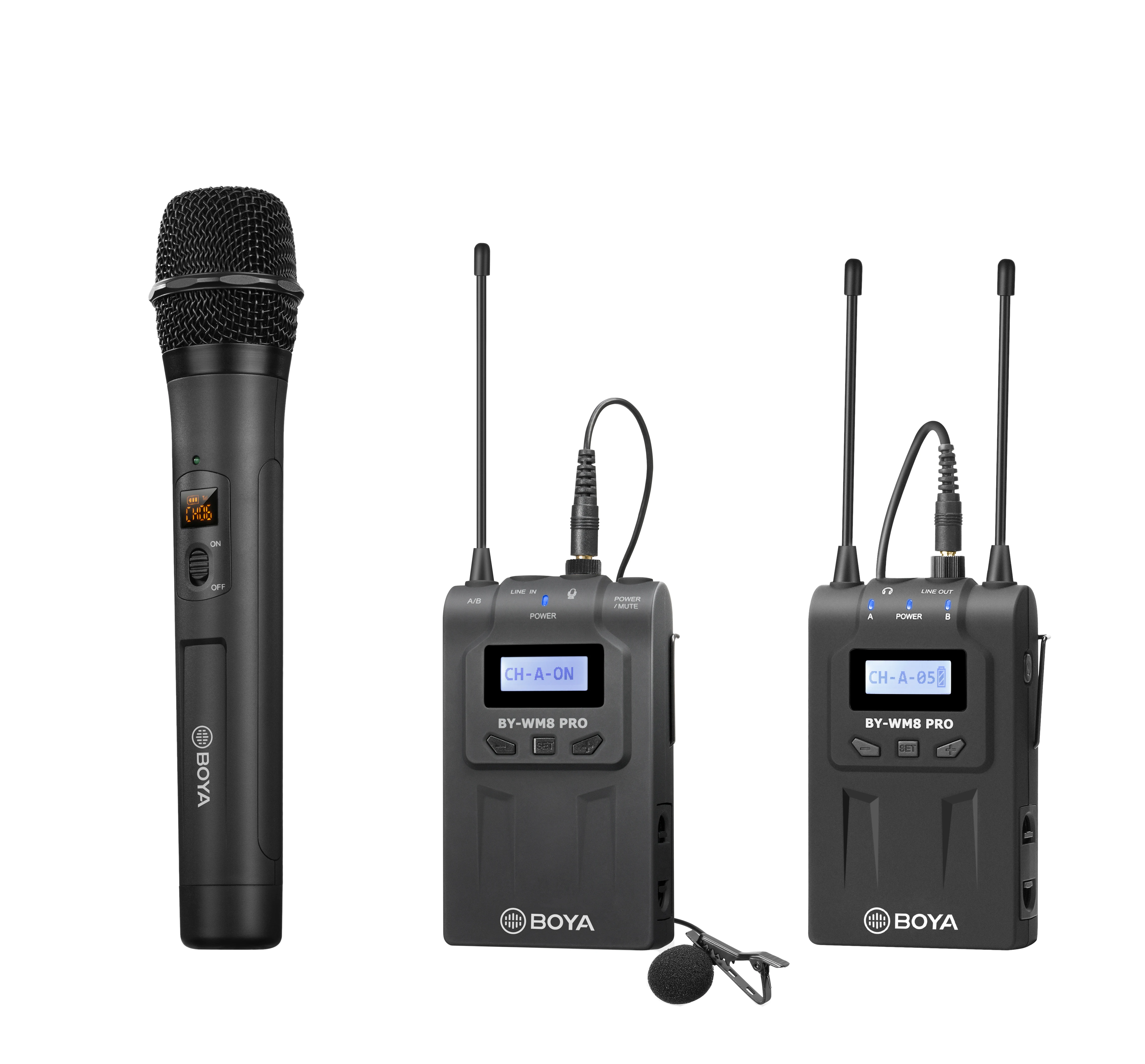 

BOYA BY-WM8 Pro K4 мини беспроводной микрофон конденсаторный беспроводной микрофон для видеокамеры