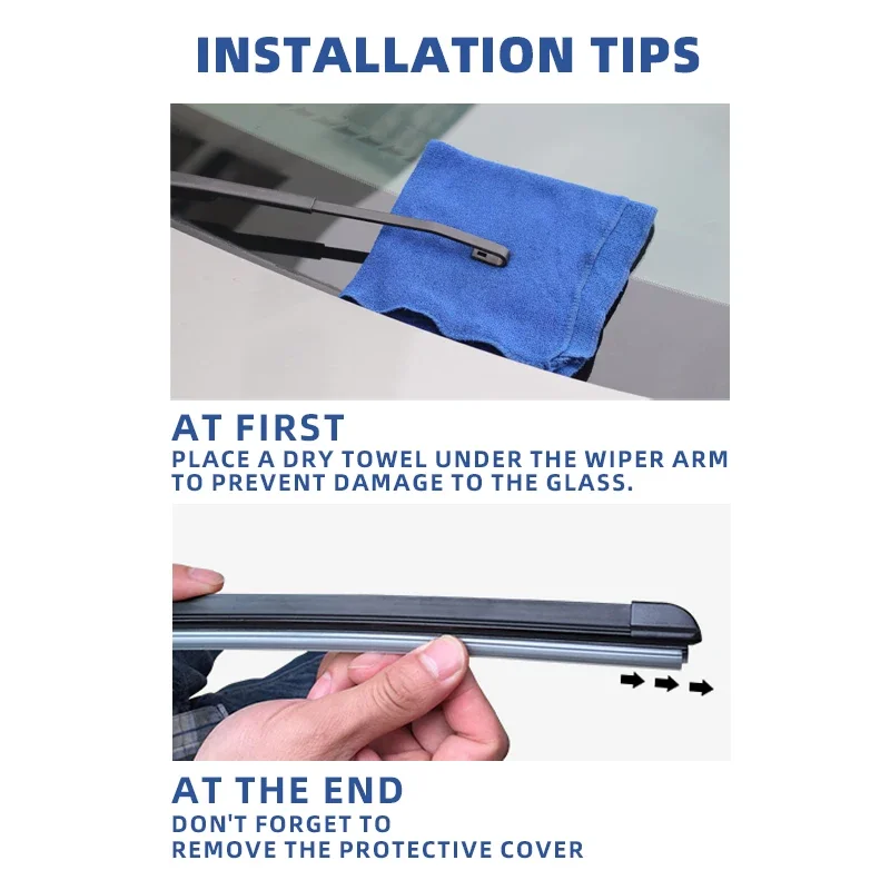 Передние щетки стеклоочистителя с левым рулем для Volkswagen VW GOLF 7 VII MK7 2012-2020 R GTI GTE GTD