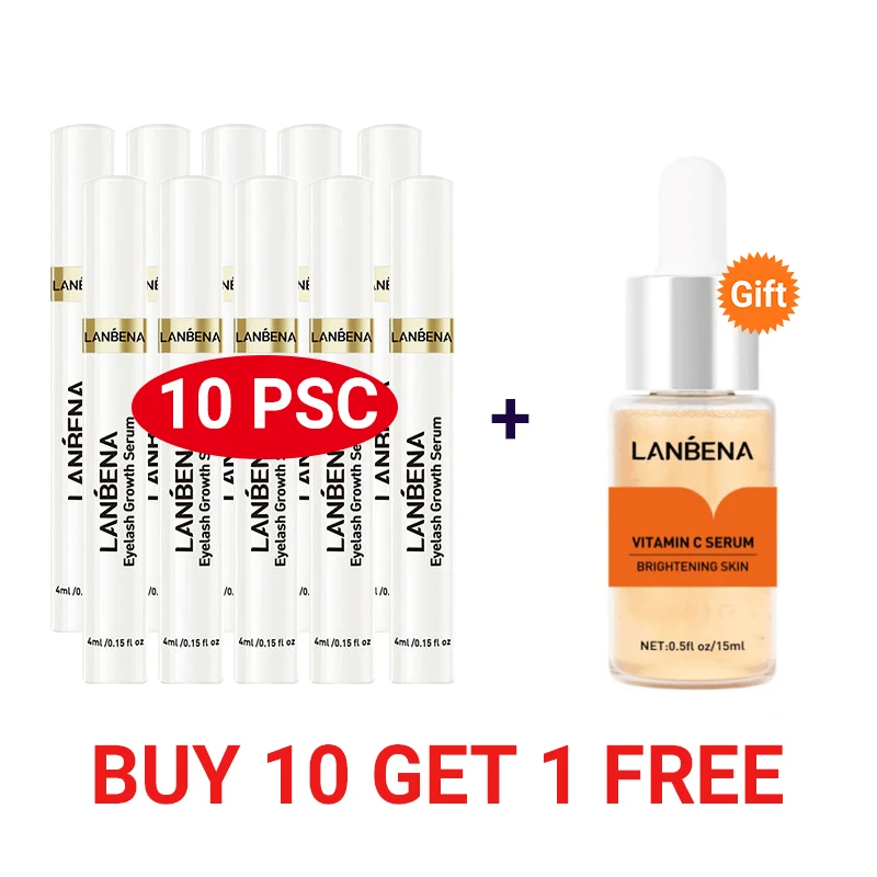 3-10 шт. сыворотка для роста ресниц 7 дней | Средства укладки и бровей