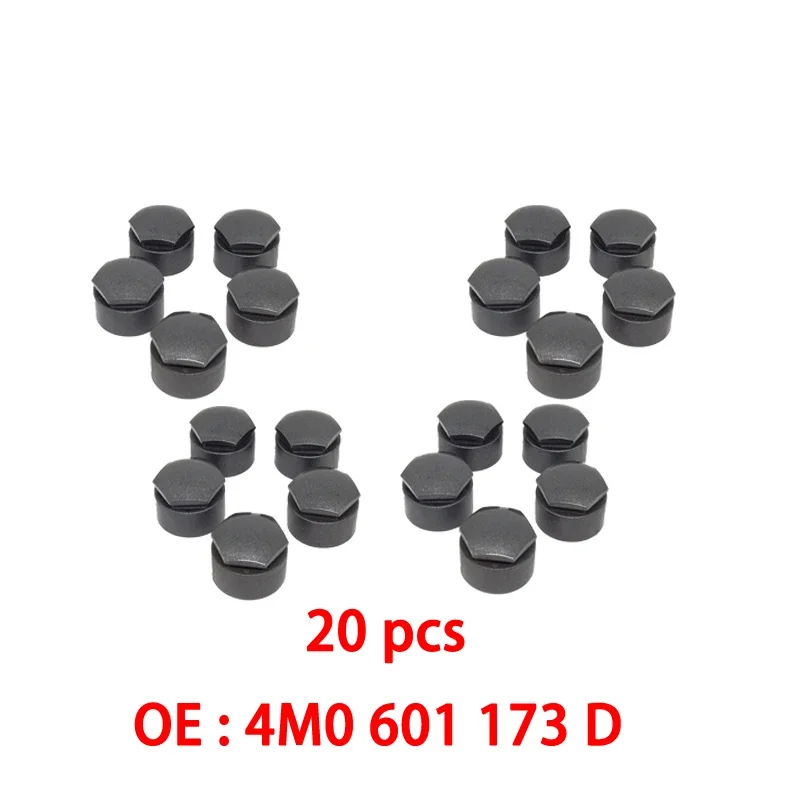 

Винтовая крышка Крышка шины Колпаки Обычная крышка колесного болта 4M 0601173 D для Audi A3 A4L Q7 2017-2019 4M0 601 173 D 173D