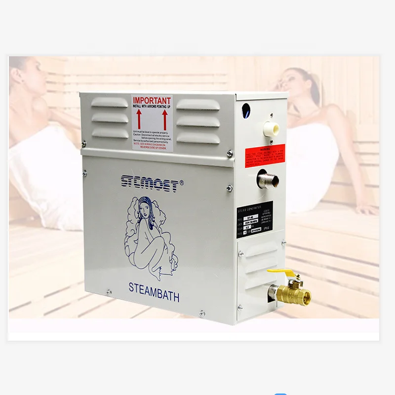 

9KW steam powered electric generator for sauna room