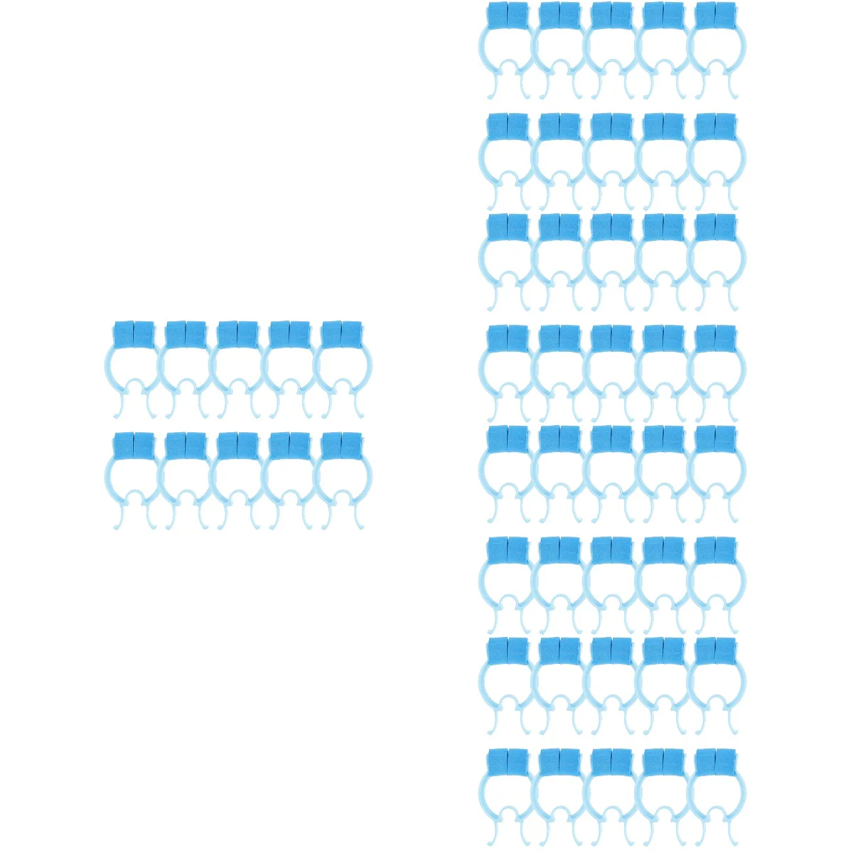 

80 шт., зажимы для носа