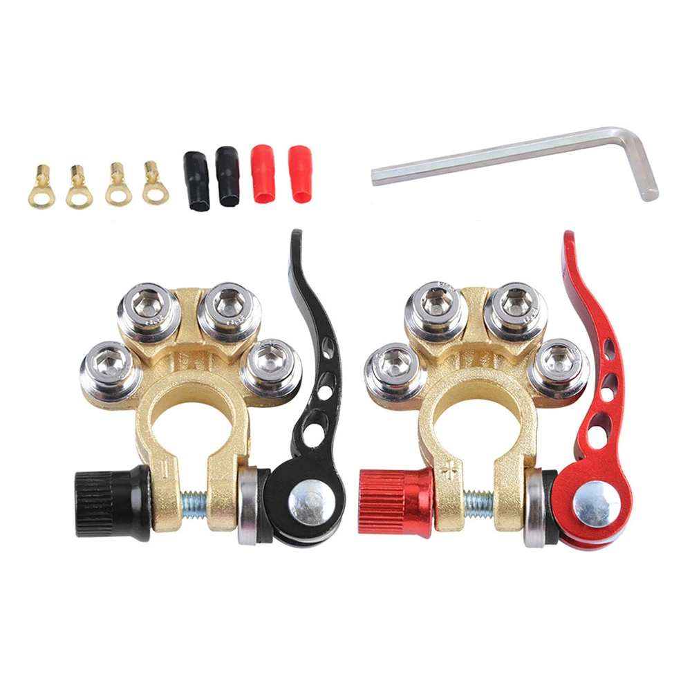 

Car Battery Terminal Wire Cable Clamp Negative Electric Connector Clip Car Disconnect Auto Accessories