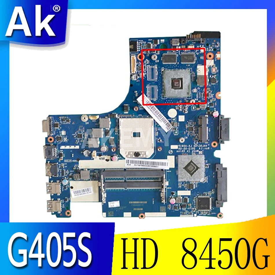 

VALGC_GD LA-A091P для Lenovo G405S материнская плата с AMD HD 8450G HD 8570M 2G видеокарта Бесплатная доставка тест ОК